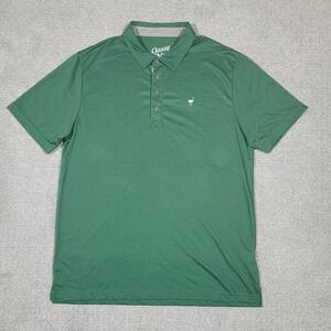 Classy Chiver Polo Shirt Mens XL Green Golf Short Sleeve Supima Cotton Preppy